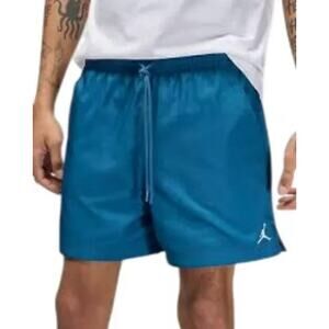 Nike Jordan Essentials 5" Poolside Shorts Blue White Men's Size XXL FQ4562-457